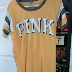 Pink brand t-shirt